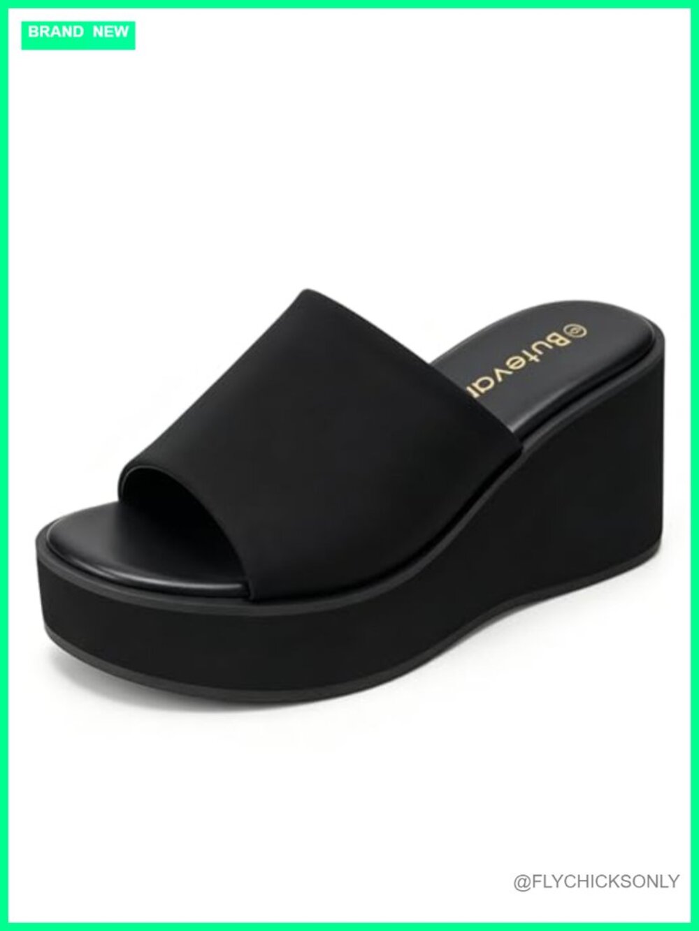 Wedge Sandals for Women Platform Slides Comfort Lycra Memory Foam Summer